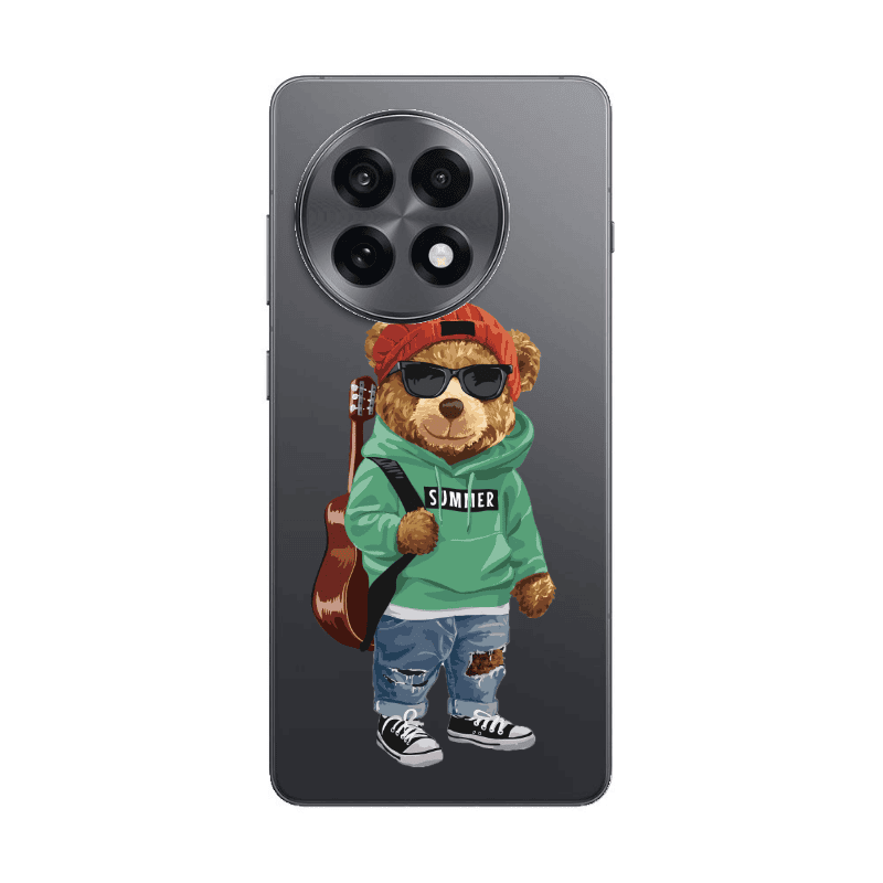 Oneplus 13 5G Summer Tedy Transparent Silicone TPU Θήκη